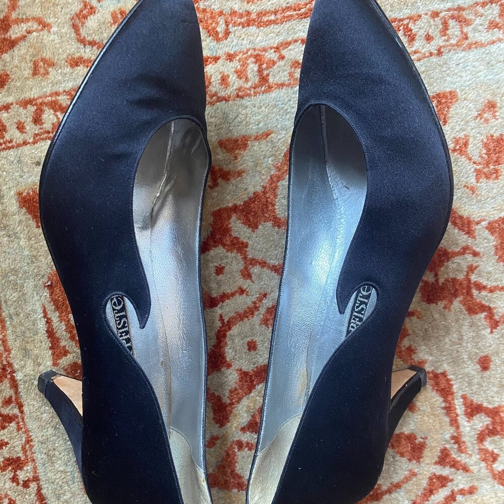 Andrea Pfister Unique 37 EU Black Cloth Heels